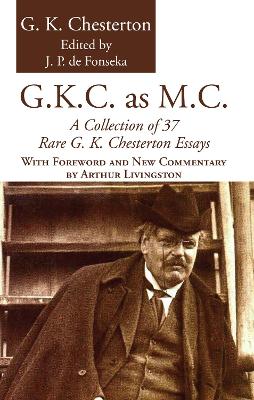 Book cover for G.K.C. as M.C.