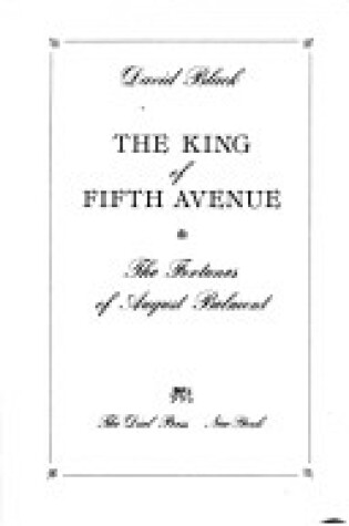 Cover of The King of Fifth Avenue