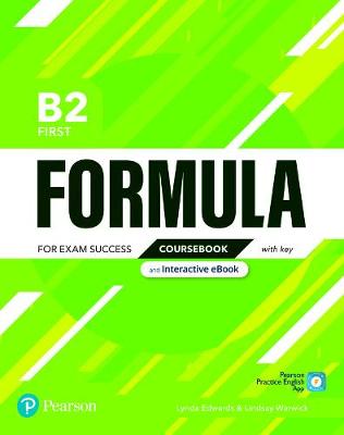 Book cover for Formula B2 First Coursebook and Interactive eBook with Key with Digital Resources & App