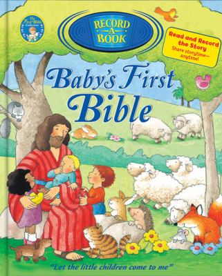 Book cover for Baby's First Bible Record-A-Book