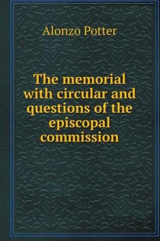Cover of The memorial with circular and questions of the episcopal commission