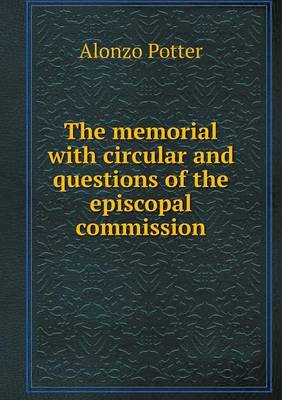 Book cover for The memorial with circular and questions of the episcopal commission