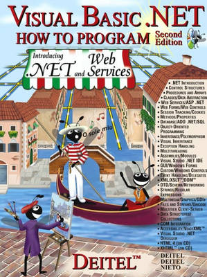 Book cover for Visual Basic.NET How to Program