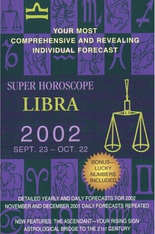 Cover of Super Horoscope 2002: Libra