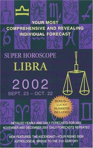 Book cover for Super Horoscope 2002: Libra