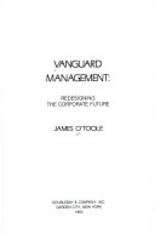 Cover of Vanguard Management