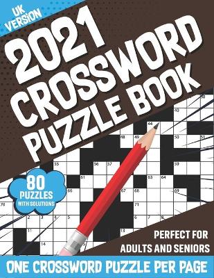 Book cover for 2021 Crossword Puzzle Book