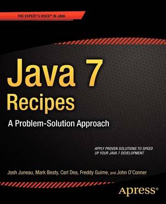 Book cover for Java 7 Recipes