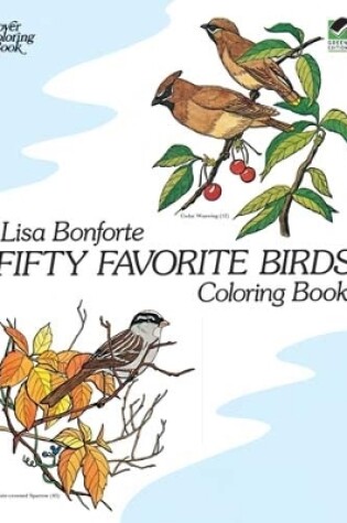 Cover of Fifty Favourite Birds Colouring Book