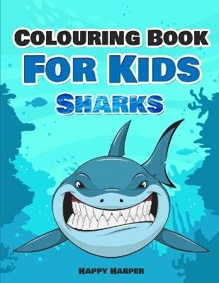 Book cover for Shark Colouring Book