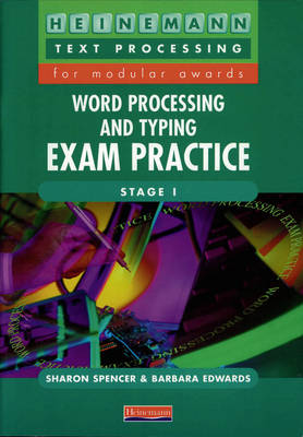 Book cover for Word Processing/Typing Exam Practice Stage I