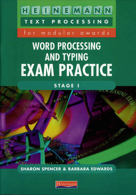 Cover of Word Processing/Typing Exam Practice Stage I