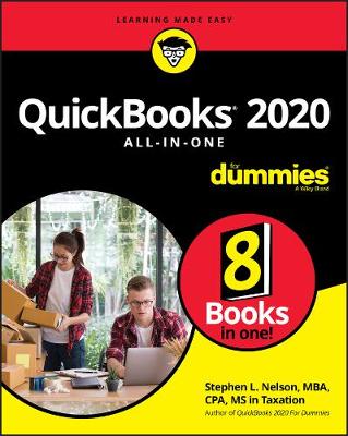 Book cover for QuickBooks 2020 All-in-One For Dummies