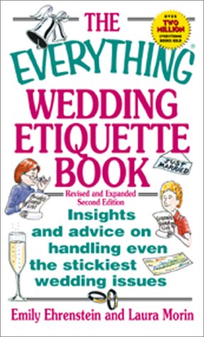 Book cover for The Everything Wedding Etiquette Book