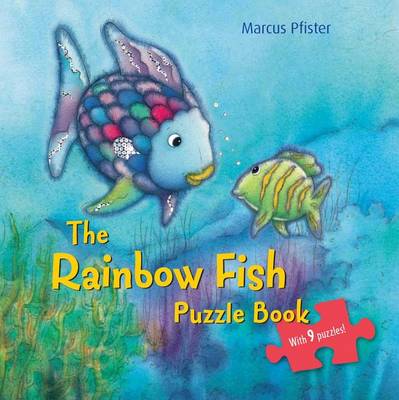 Book cover for Rainbow Fish Puzzle Book