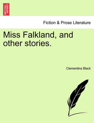 Book cover for Miss Falkland, and Other Stories.