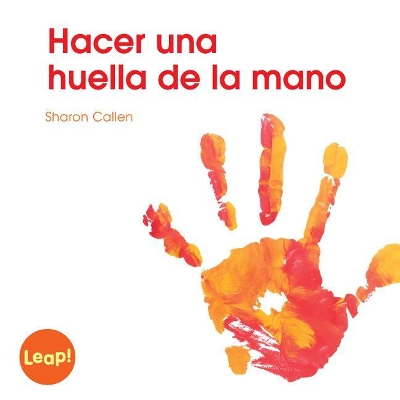 Book cover for Hacer Una Huella de la Mano