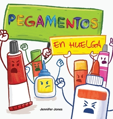 Book cover for Pegamentos en Huelga