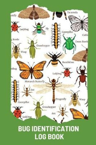 Cover of Bug Identification Log Book For Kids