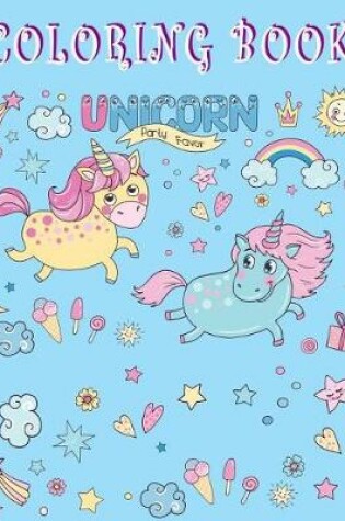 Cover of Unicorn Coloring Book Party Favor