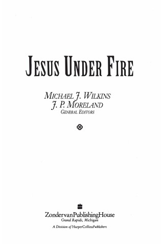 Book cover for Jesus under Fire