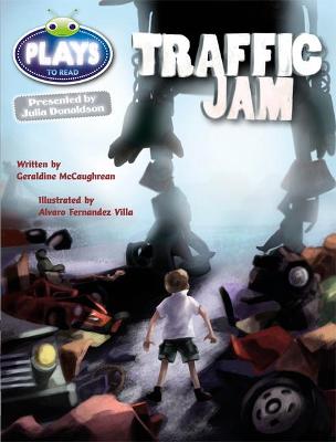 Book cover for Bug Club Guided Plays by Julia Donaldson Year Two Lime Traffic Jam