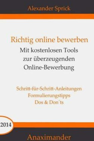 Cover of Richtig online bewerben