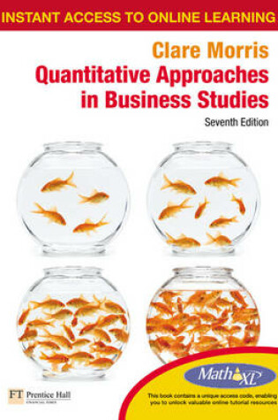 Cover of Quantitative Approaches in Business with MathXL