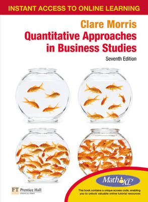Book cover for Quantitative Approaches in Business with MathXL