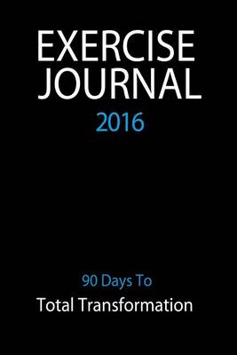 Cover of Exercise Journal 2016