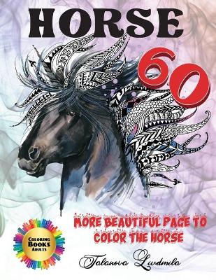 Book cover for More Beautiful Page to Color The Horse