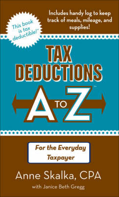 Book cover for Tax Deductions A to Z for the Everyday Tax Payer
