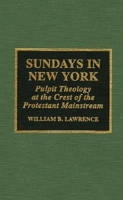 Book cover for Sundays in New York