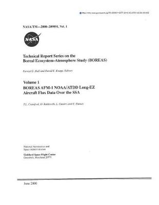 Book cover for Boreas Afm-1 Noaa/Atdd Long-EZ Aircraft Flux Data Over the Ssa