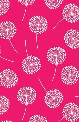 Cover of Journal Notebook Dandelions In Pink