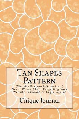 Book cover for Tan Shapes Pattern