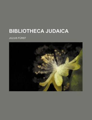 Book cover for Bibliotheca Judaica