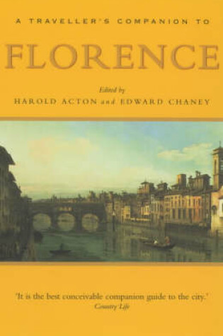 Cover of A Travellers Companion to Florence