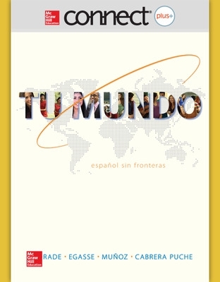 Book cover for Connect (with digital WBLM) Introductory Spanish 720 day Online Access for Tu mundo