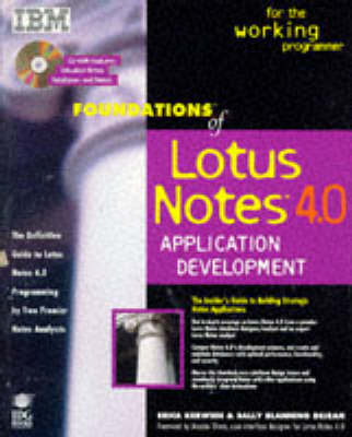 Book cover for Foundations of Lotus Notes 4 Application Development
