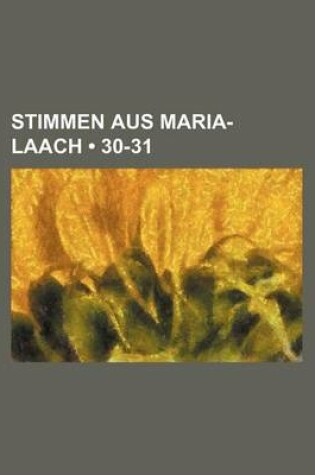 Cover of Stimmen Aus Maria-Laach (30-31)