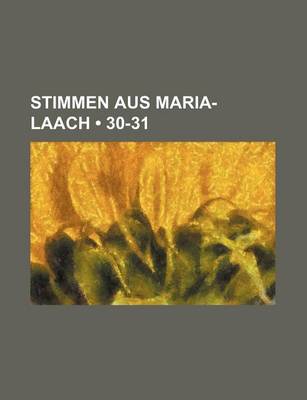 Book cover for Stimmen Aus Maria-Laach (30-31)