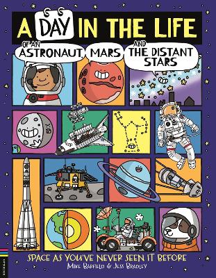 Book cover for A Day in the Life of an Astronaut, Mars and the Distant Stars