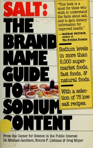 Book cover for Salt, the Brand Name Guide to Sodium Content