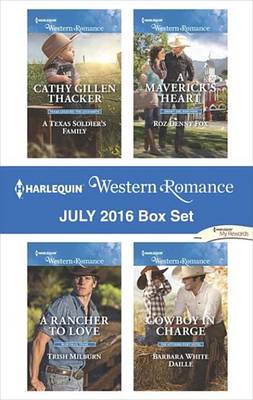 Book cover for Harlequin Western Romance July 2016 Box Set