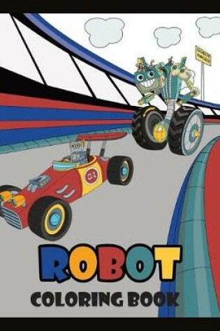 Cover of Robot Coloring Book