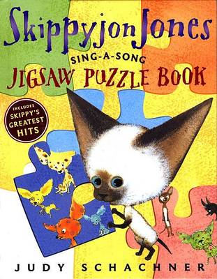 Book cover for Skippyjon Jones Sing-A-Song Jigsaw Puzzle Book