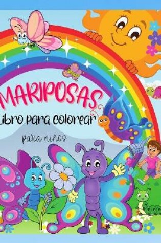 Cover of Mariposas Libro para colorear para niños