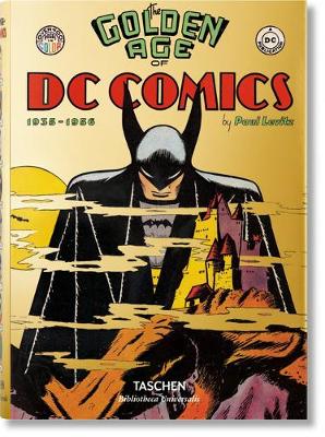 Book cover for The Golden Age of DC Comics