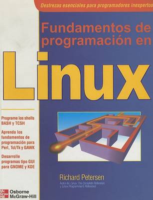 Cover of Fundamentos de Programacion en Linux